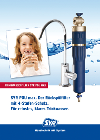 POU max: Trinkwasserfilter am Point-of-Use