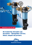 Die hochwertige Alternative zum
Kerzenfilter – Rückspülfilter SYR Duo.
Robust, kompakt und preiswert.