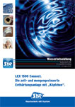 LEX 1500 Connect.
Die zeit- und mengengesteuerte
Enthärtungsanlage mit „Köpfchen“.
